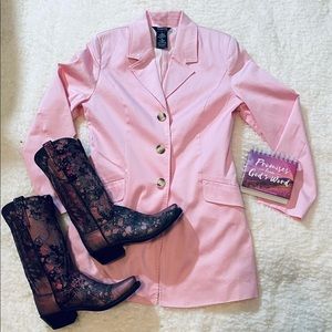 George Stretch Pink Jacket
Size 10